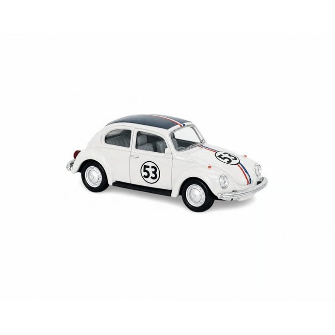 1:43 1973 VW Beetle #53 Model Car