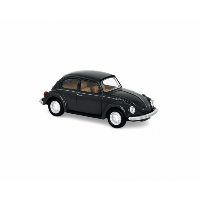1:43 1973 VW Beetle Black Model Car