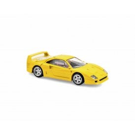 1:43 1987 Ferrari F40 Yellow Model Car