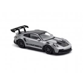 1:43 2022 Porsche 911 GT3 RS With Weissach Pack - Grey Model Car