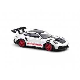 1:43 2022 Porsche 911 GT3 RS With Weissach Pack - White Model Car