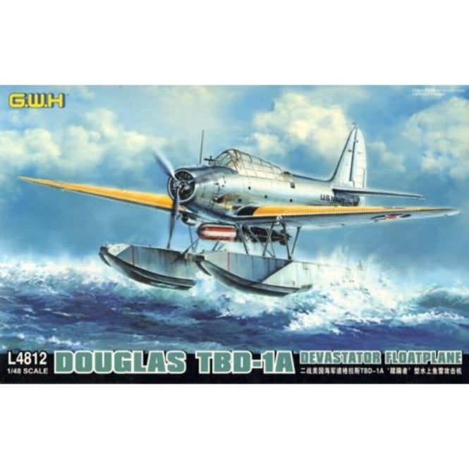 1:48 Douglas TBD-1A Devastator Floatplane Aircraft Model Kit 