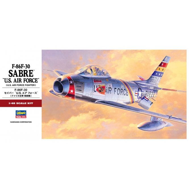 1:48 F-86F-30 Sabre U.S.A.F Aircraft Model Kit 