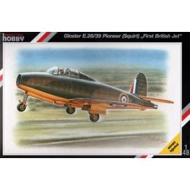 1:48 Gloster E.28/39 Pioneer (Squirt) ‘First British Jet’ Aircraft Model Kit