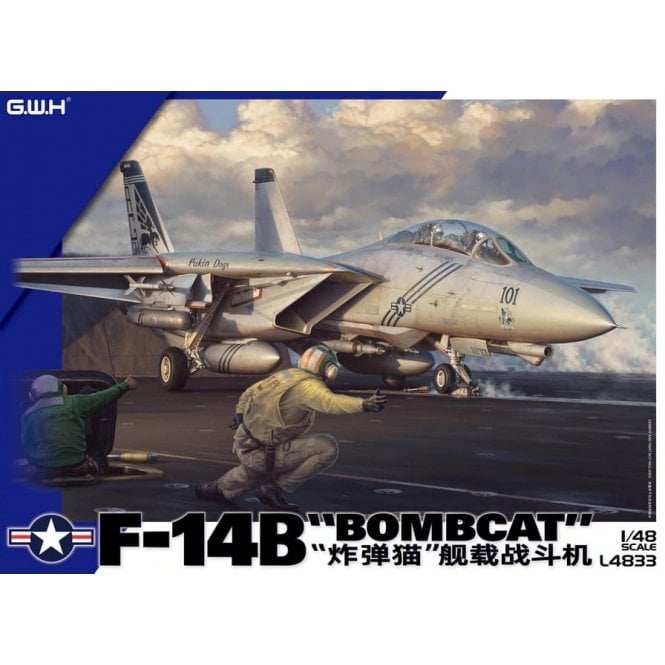 1:48 Grumman F-14B BOMBCAT US Navy Aircraft Model Kit