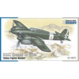 1:48 IMAM (Romeo) Ro.57bis 'Italian Fighter Bomber' Aircraft Model Kit