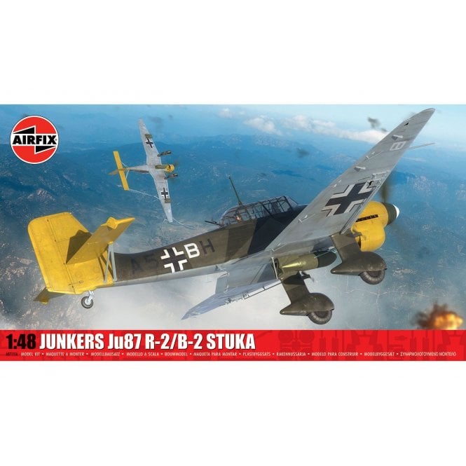 1:48 Junkers Ju87 R-2/B-2 Stuka Model Aviation Kit
