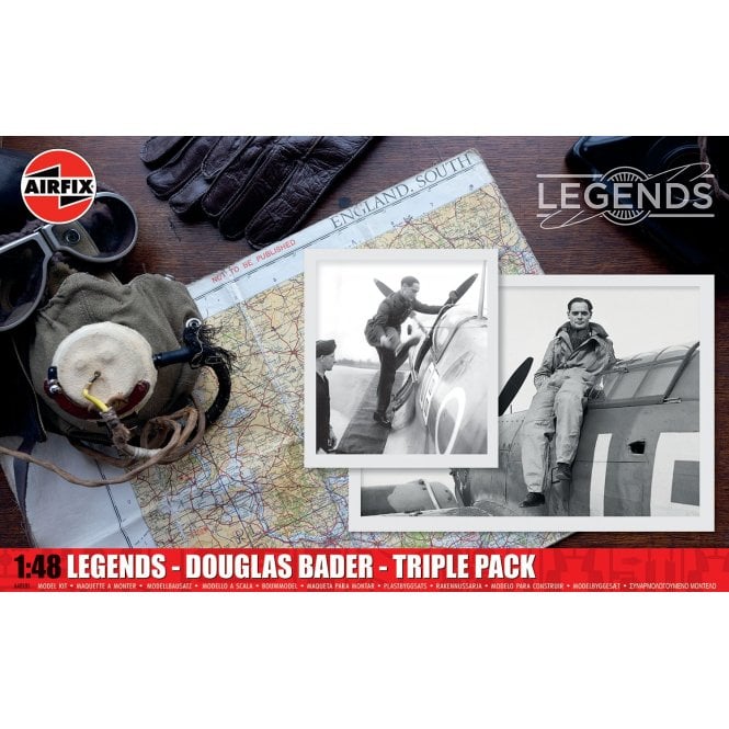 1:48 Legends - Douglas Bader - Triple Pack Model Aviation Kit