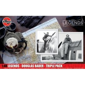 1:48 Legends - Douglas Bader - Triple Pack Model Aviation Kit
