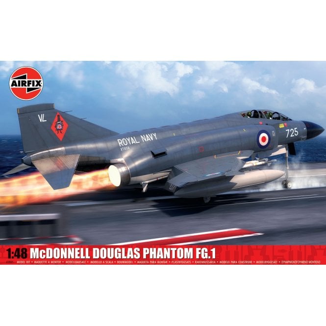 1:48 McDonnell Douglas Phantom FG.1 Model Aviation Kit