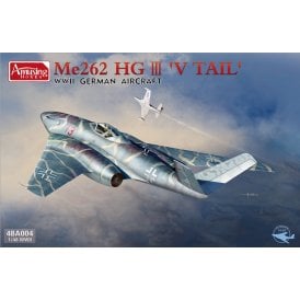 1:48 Messerschmitt Me262 HGIII "V-Tail" Aircraft Model Kit