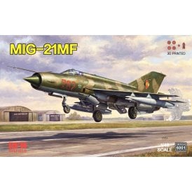 1:48 MIG-21MF Fishbed J with 3D PRINTED Parts Kit