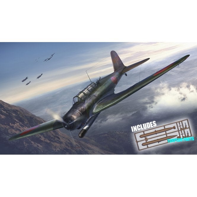 1:48 Nakajima B5N2 Type 97 Carrier Attack Bomber [KATE] Model 3 Pearl Harbor Attack Model Kit - Limited Edition