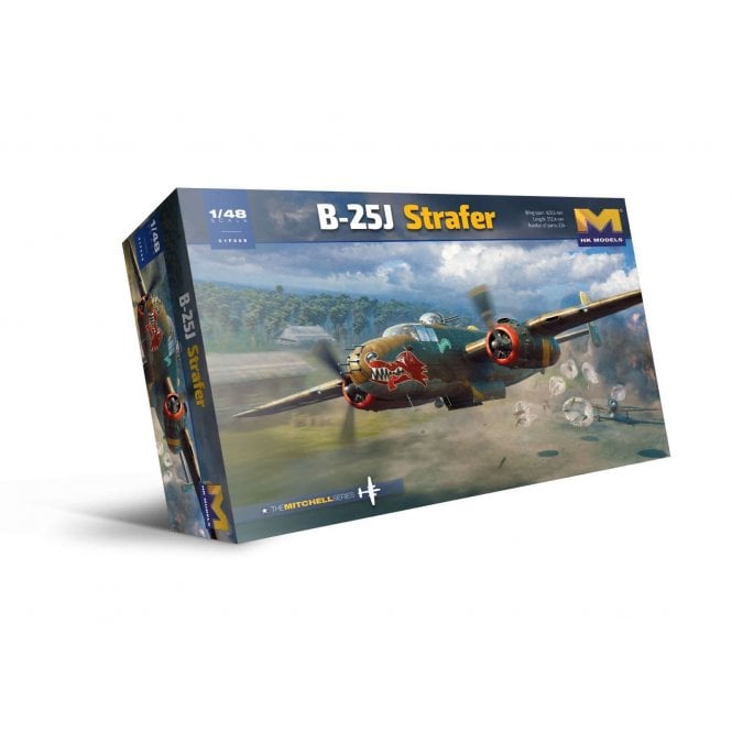 1:48 North American B-25J Mitchell Strafer version Aircraft Model Kit