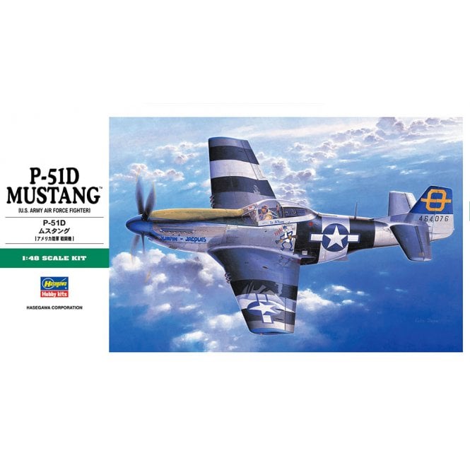 1:48 P-51D Mustang U.S.A.A.F Aircraft Model Kit 