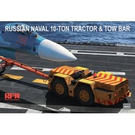 1:48 Russian Naval 10-TON Tractor & Tow Bar Military Model Kit