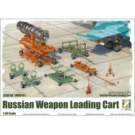 1:48 Russian Weapon Loading Cart Aircraft Model Kit