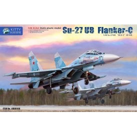 1:48 Su-27UB Flanker-C Aircraft Model Kit