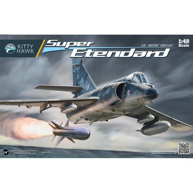 1:48 Super Etendard Aircraft Model Kit