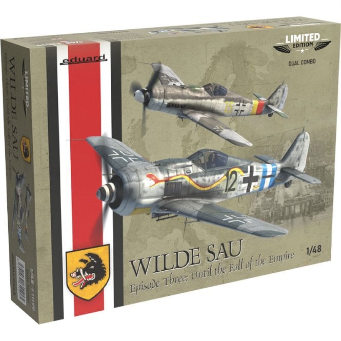 1:48 WILDE SAU Episode Three: Until the Fall of the Empire Fw 190A-8 & Fw 190D-9 Aircraft Model Kit