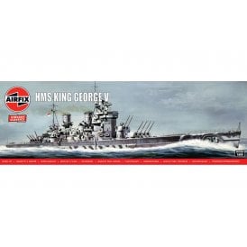 1:600 HMS King George V Model Ship Kit
