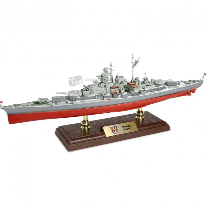 1:700 Bismarck-class Battleship German Navy, Tirpitz, Norway, 1942