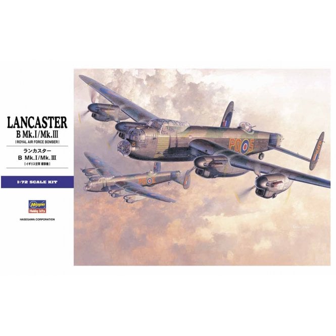 1:72 Avro Lancaster B. MK.I/MK.III Aircraft Model Kit 