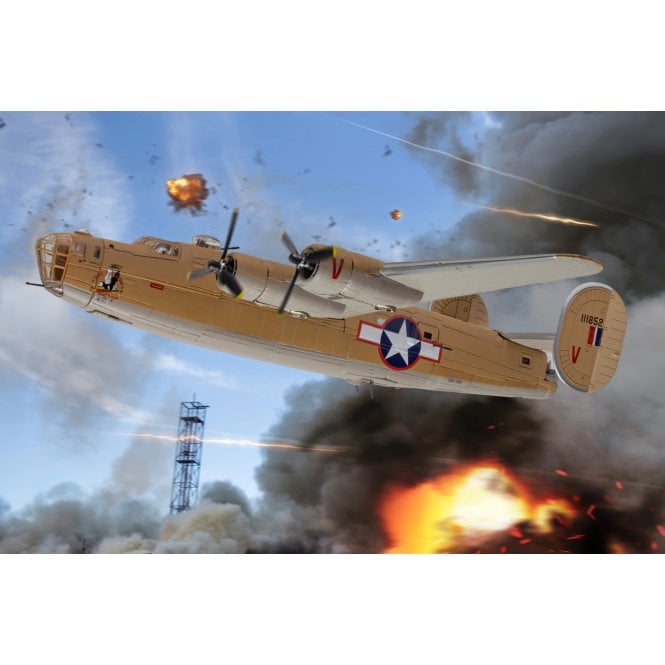 1:72 B-24D Liberator, 41-11825, 'Hail Columbia', Col. John R. Kane, 343th BS, 98th BG, 'Operation Tidal Wave' August 1 1943, Medal of Honor winning action Model Plane