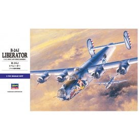 1:72 B-24J Liberator Aircraft Model Kit 