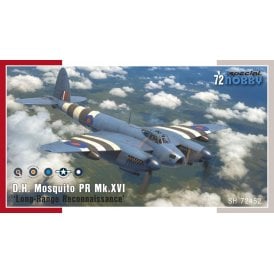 1:72 DH. Mosquito PR Mk.XVI 'Long-Range Reconnaissance' Aircraft Model Kit