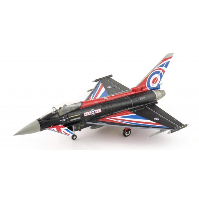 1:72 Eurofighter Typhoon ' Blackjack ' ZJ914, RAF 2021 (w/generic box, 2 x empty pylon, 1 x center fuel tank )