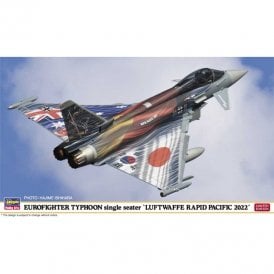 1:72 Eurofighter Typhoon Single Seater Luftwaffe Rapid Pacific 2022 Aircraft Model Kit 