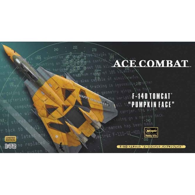 1:72 F-14D Tomcat - Ace Combat Pumpkin Face Aircraft Model Kit