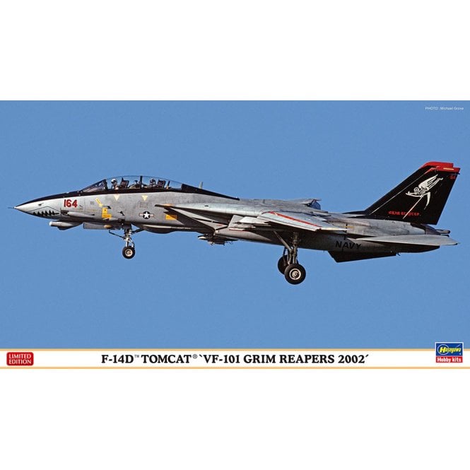 1:72 F-14D Tomcat VF-101 Grim Reapers 2002 Model Kit - Limited Edition