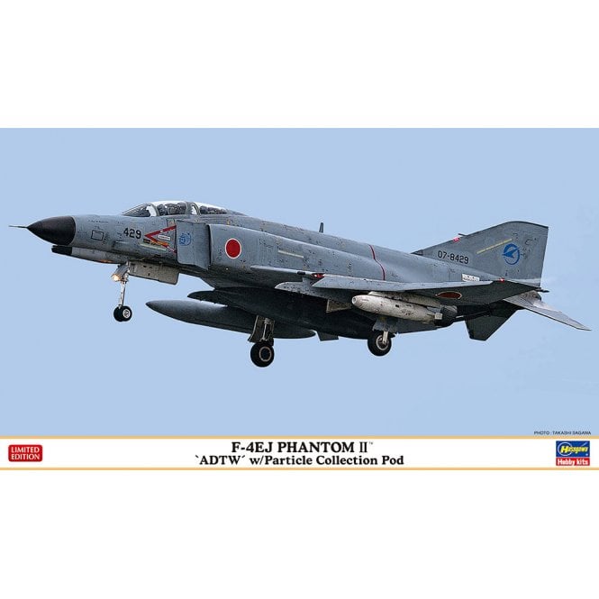 1:72 F-4EJ Phantom II ADTW With Particle Collection Pod Model Kit - Limited Edition