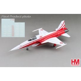 1:72 F-5E Tiger II Patrouille Suisse "60th Anniversary", 2024 (with decals for 9 airplanes)