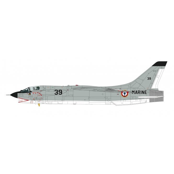 1:72 F-8E (FN) Crusader 39, Flotille 14, French Navy, June 1985