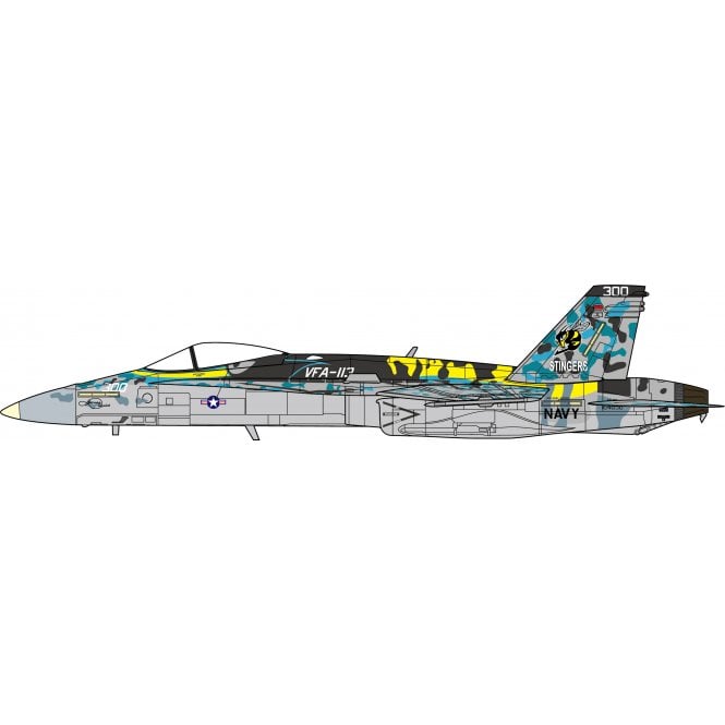 1:72 F/A-18C Hornet US Navy VFA-113 ' STINGERS ', 2011