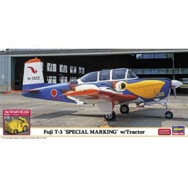 1:72 Fuji T-3 Special Marking And Tractor Aircraft Model Kit - Limited Edition