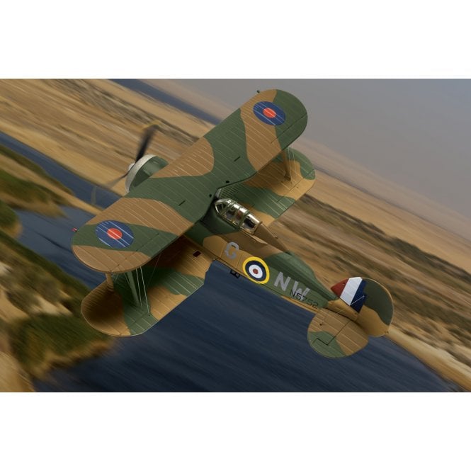 1:72 Gloster Gladiator MkII - N5752/NW/G - Fl. Off. Alan Boyd Model Plane
