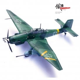 1:72 JU-87G2 Stuka 10.(PZ)/SG 2 Immekmann W.NR.494193 Oberst Hans-Ulrich Rudel Model Plane