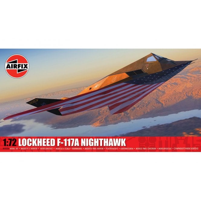 1:72 Lockheed F-117A Nighthawk Model Aviation Kit