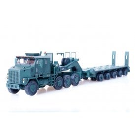 1:72 M1070 Heavy Equipment Transporter US Army Green Model Tank