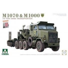 1:72 M1070 & M1000 70 ton Tank Transporter Model Military Kit