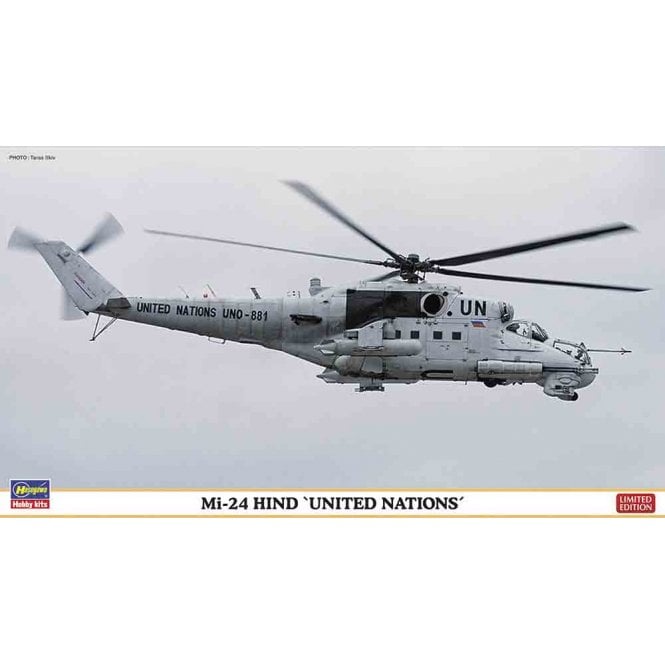 1:72 Mi-24 HIND United Nations Model Kit - Limited Edition