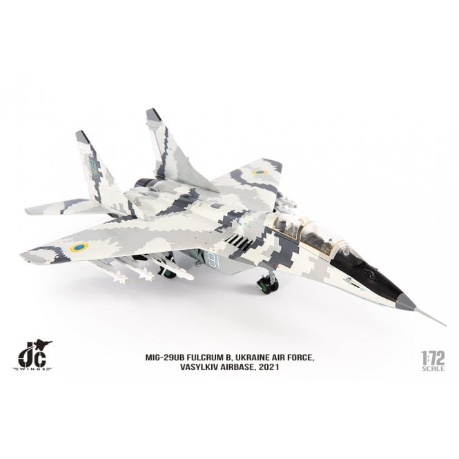 1:72 Mig-29UB Fulcrum B Ukraine Air Force, Vasylkiv Airbase 2021
