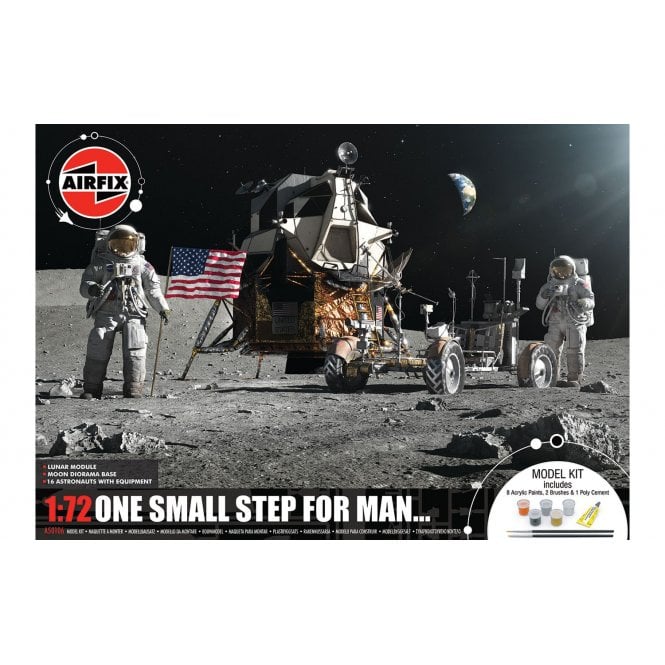 1:72 One Small Step for Man Gift Set Model Space Kit