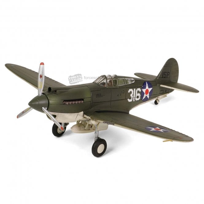 1:72 P-40B / Hawk 81A-2 (P-8127) 78th Pursuit Squadron (18th Pursuit Group), Bellows Field, Hawaiian Islands Pearl Habour, 7 December 1941