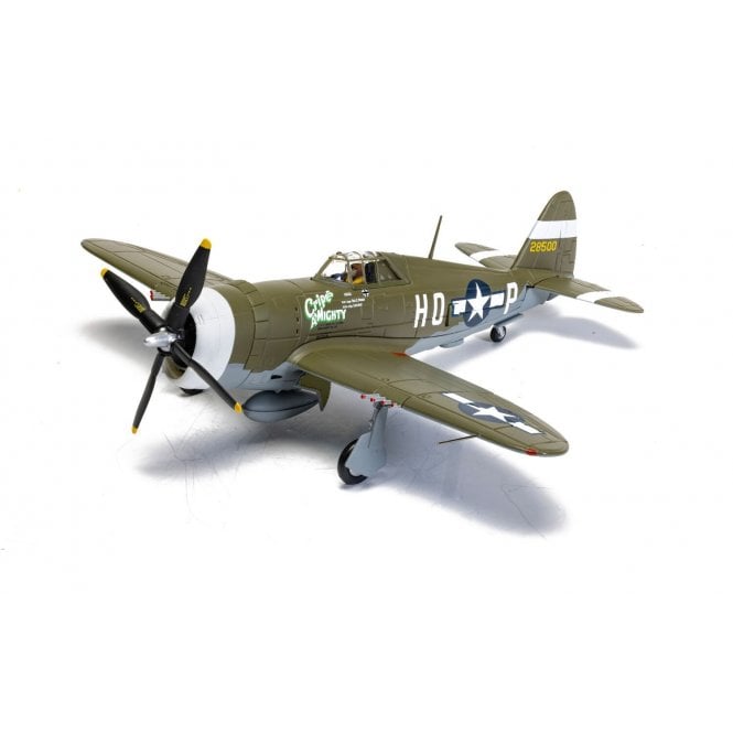 1:72 P-47D Thunderbolt, 42-8500 HO-P, 'Cripes A'Mighty', Maj. George Preddy, 487 FS / 352 FG , 1 December 1943 Model Plane