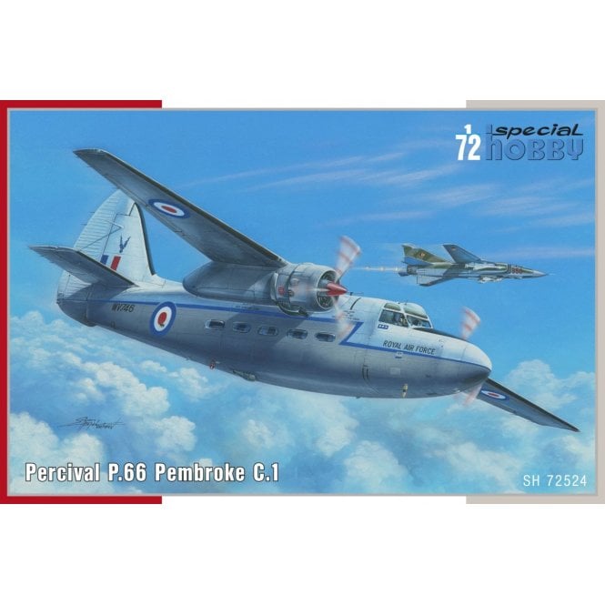 1:72 Percival P.66 Pembroke C.1 Aircraft Model Kit